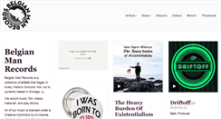Desktop Screenshot of belgianman.com