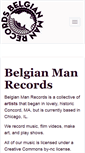 Mobile Screenshot of belgianman.com